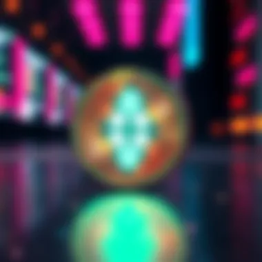 Polkadot logo symbolizing its digital asset