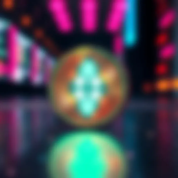 Polkadot logo symbolizing its digital asset