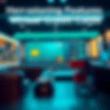 Security features of virtual credit cards represented visually