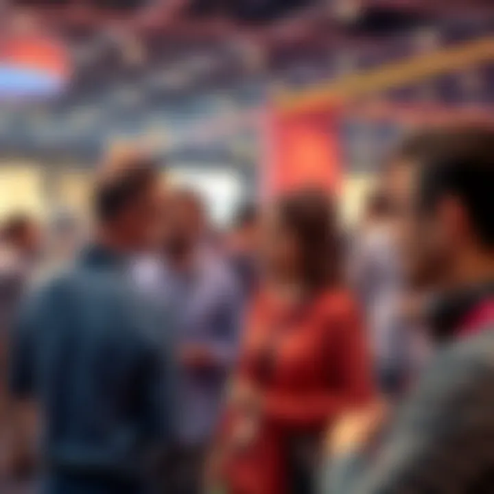 Networking session among industry leaders at AIBC