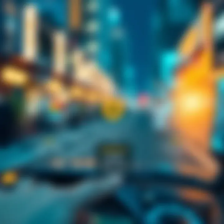 Diagram showcasing advantages of blockchain in fundraising