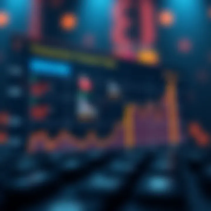 Graph demonstrating transaction fees associated with cryptocurrency transfers