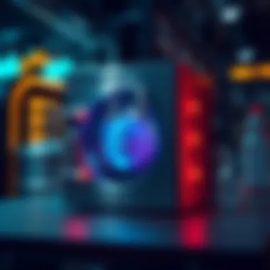 Security Features of Crypto Wallets A secure digital vault symbolizing crypto wallet security features