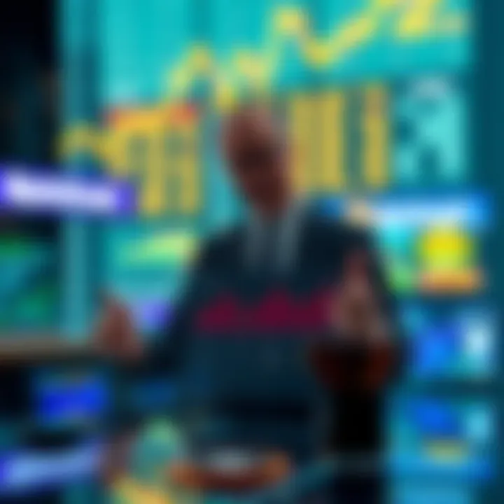 Graph showcasing investment strategies recommended by Jim Cramer