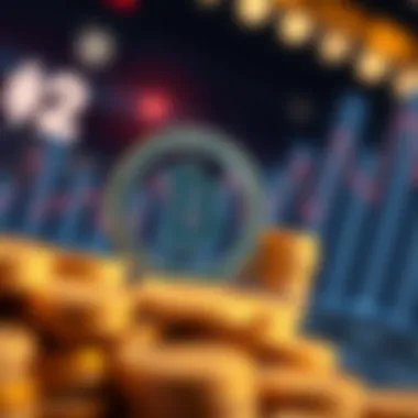 Infographic showing investment strategies in cryptocurrency