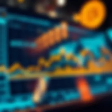 Navigating the Cryptocurrency Market Trends A detailed graph illustrating cryptocurrency market trends