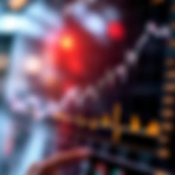 Graph illustrating cryptocurrency market trends influenced by IBKR and Paxos