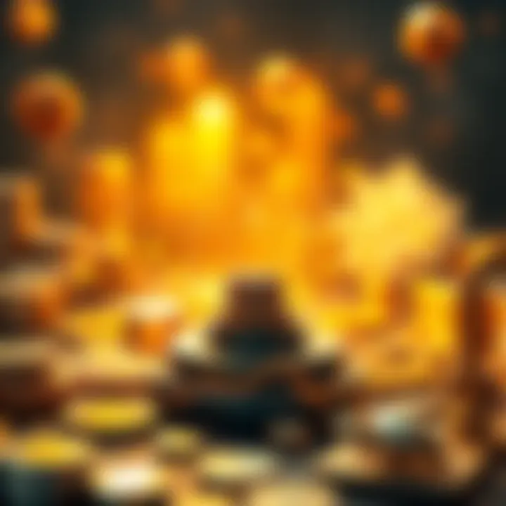 Cryptocurrency's Economic Implications Diagram illustrating the impact of cryptocurrency on global economies