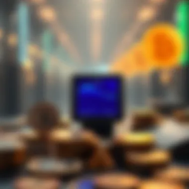 Infographic showing the role of currency converters in financial exchanges