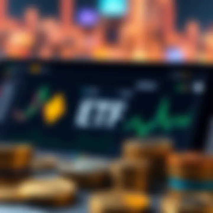 Visual comparison of different types of cryptocurrency ETFs