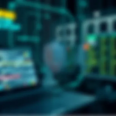 Conceptual representation of digital signatures in cybersecurity