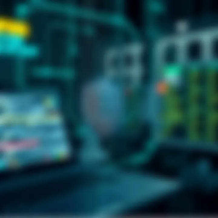Conceptual representation of digital signatures in cybersecurity