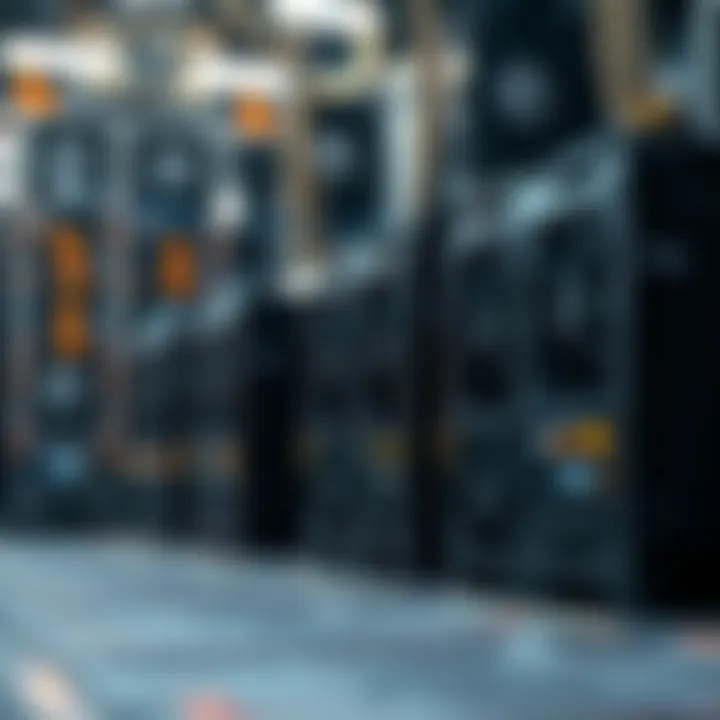 Comparative Performance Metrics of Antminers Performance metrics comparison for Antminers