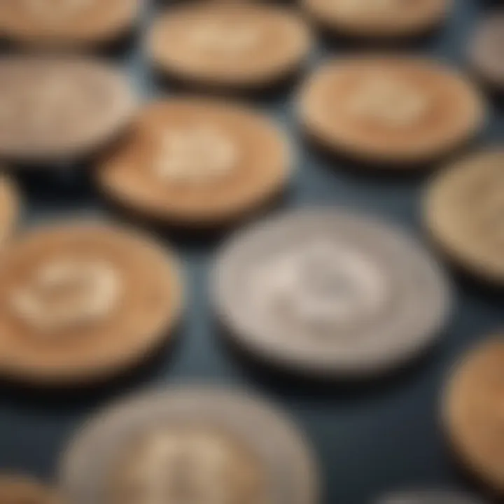 Graphic depicting utility tokens and their applications