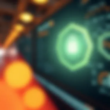 Infographic highlighting security and privacy measures