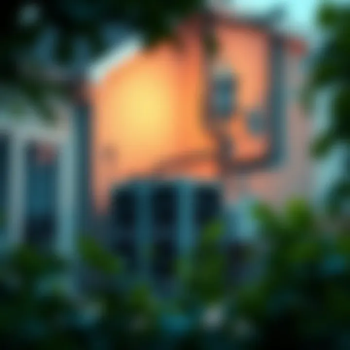 Residential Installation of Helium 5G Miner An illustration depicting the installation process of a Helium 5G miner in a residential setting.