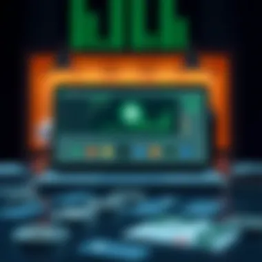 User-Friendly Software Wallet Interface User-friendly software wallet interface displayed on a digital device