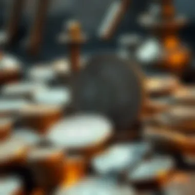 Minting process of historical coins