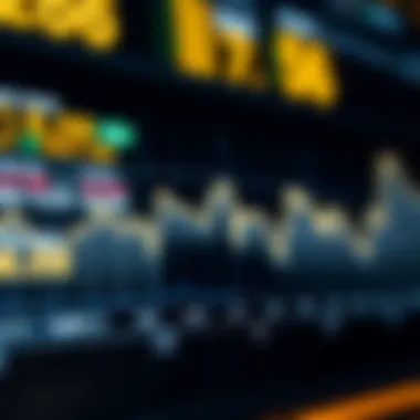 Graph depicting historical exchange rate trends