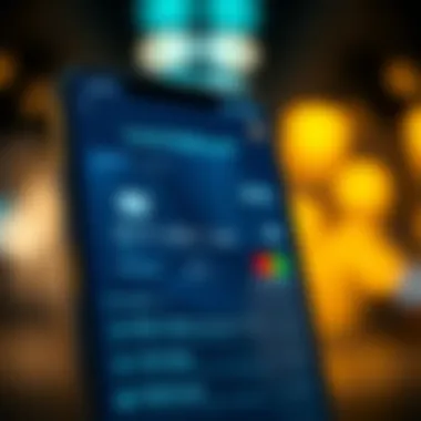 A digital interface displaying the Level debit card app, highlighting user-friendly navigation.