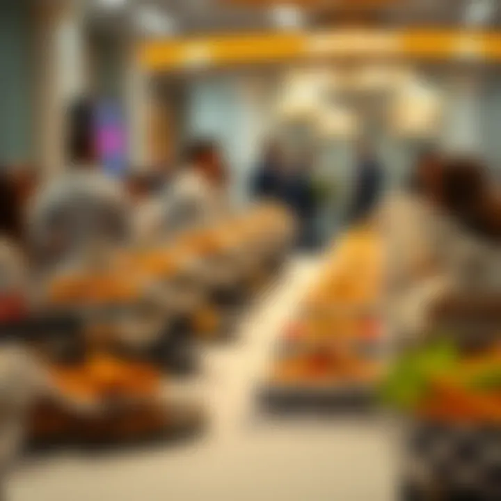 Catering Arrangements at a Cryptocurrency Gathering Catering arrangements at cryptocurrency event