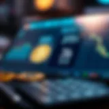 A digital wallet interface showing cryptocurrency balances.