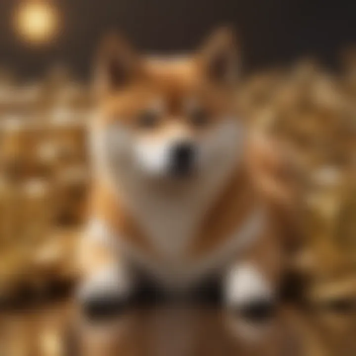 Comparative chart of Shiba Inu and other cryptocurrencies