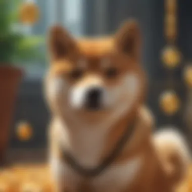 Visual representation of factors influencing Shiba Inu's valuation