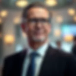 Portrait of Sam Bankman-Fried in a formal setting