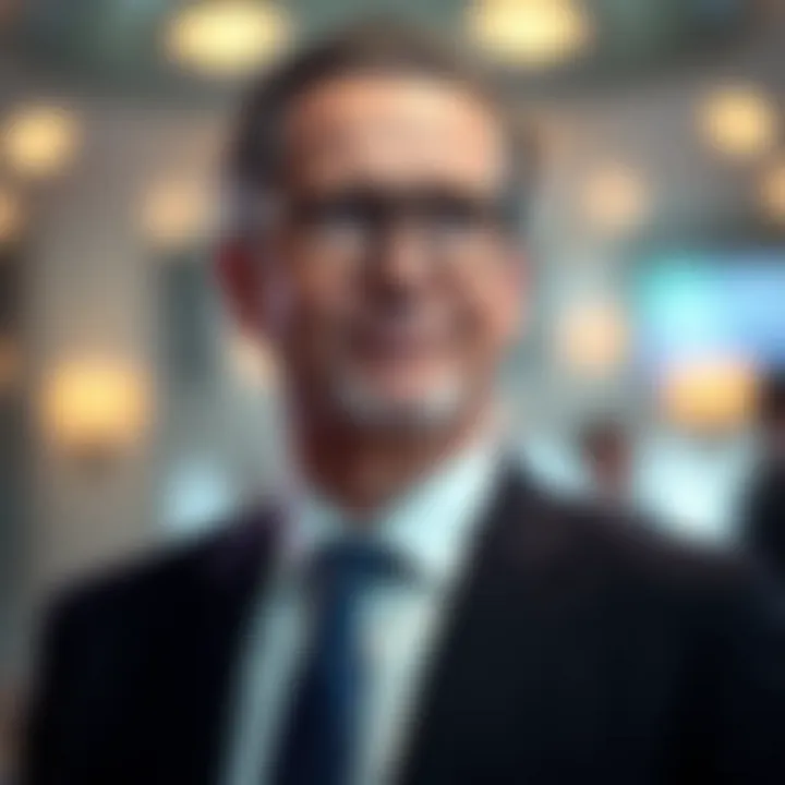 Portrait of Sam Bankman-Fried in a formal setting