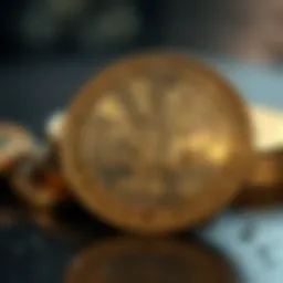 Historical Iranian coins showcasing ancient designs