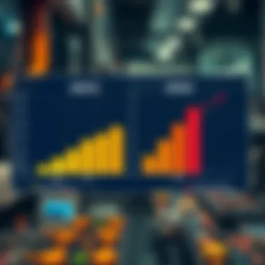Efficiency Comparison of ASICs and GPUs Comparison chart illustrating efficiency metrics of ASICs versus GPUs.