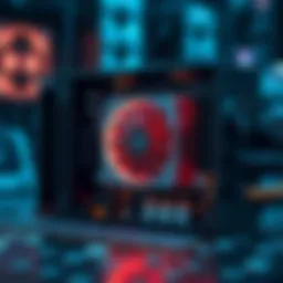 Visual representation of an ASIC miner showcasing its intricate design.