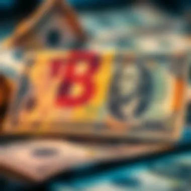 Visual representation of Brazilian real to U.S. dollars conversion