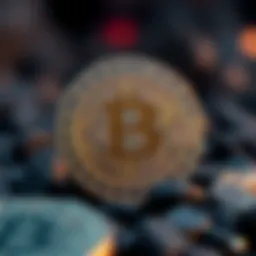 Conceptual representation of Gwei in cryptocurrency