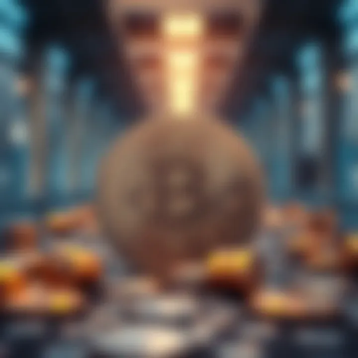 Cryptocurrency Market Cap Calculation Explained Visual representation of cryptocurrency market cap calculation