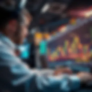 User Engagement with Voyager Trading Platform Conceptual image illustrating user engagement with Voyager's trading platform